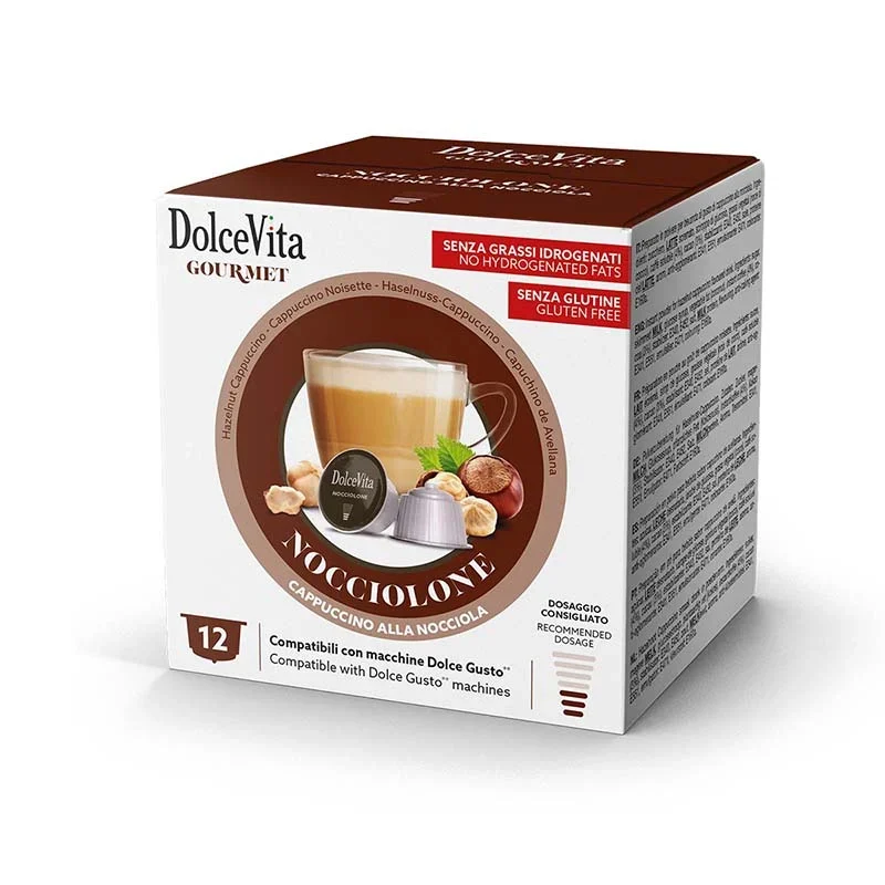 DolceVita Nocciolone – box 12 capsule Dolce Gusto compatibili